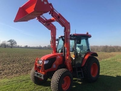 Kubota M4072 loader tractor