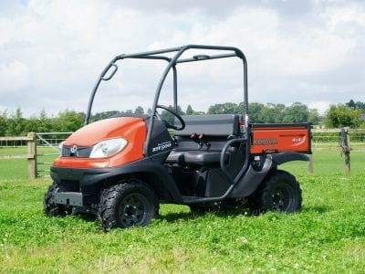 Kubota RTV500 Utility Vehicle For Events